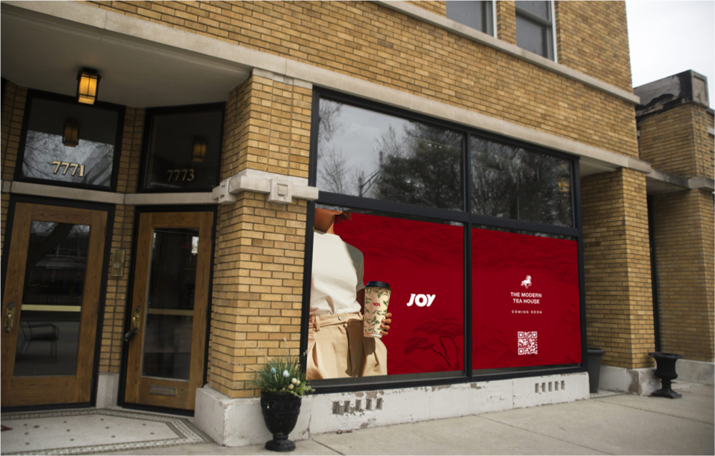 Joy Tea storefront at 7773 Lake Street
